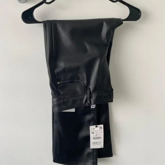 Zara leather pants - Picture 1 of 4